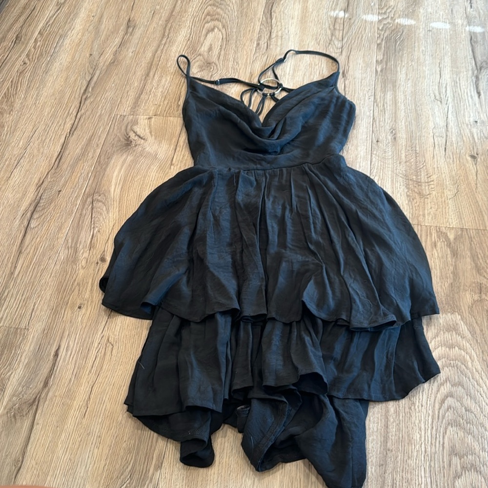 I’m selling a black mini dress.